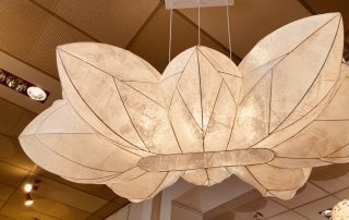 suspension en papier etoile